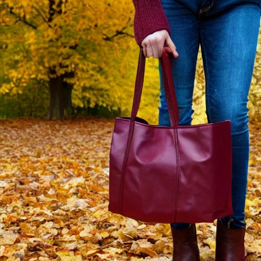 Burgundy Tote Bags: A Must-Have for Fall